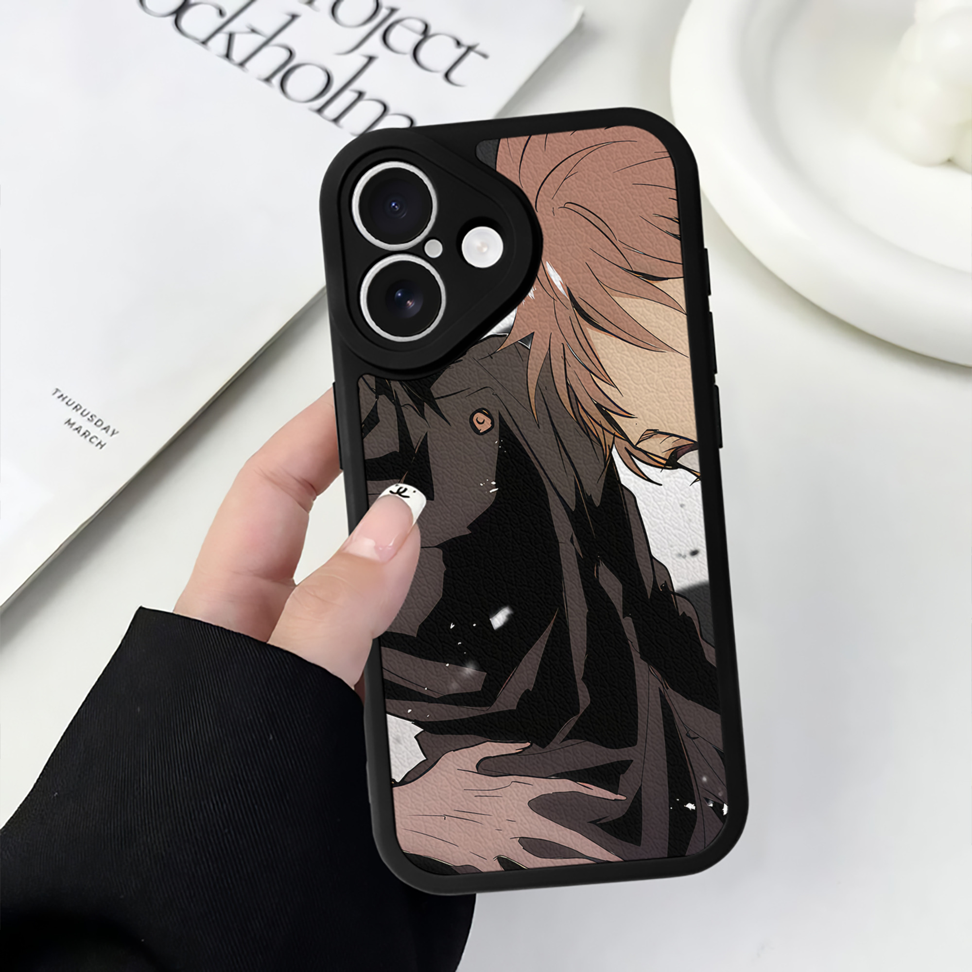 （画像用） SPY×FAMILY间谍家家酒 【iPhone 16シリーズ対応】シリコンスマホケース（レザー調） 材質：シリコン